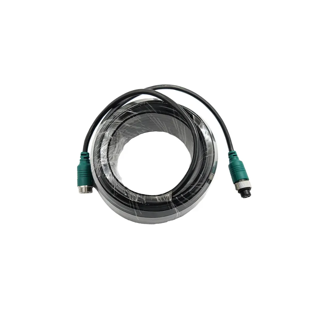 [5M extension cable w/ waterproof green aviation connector] PL-5WPB